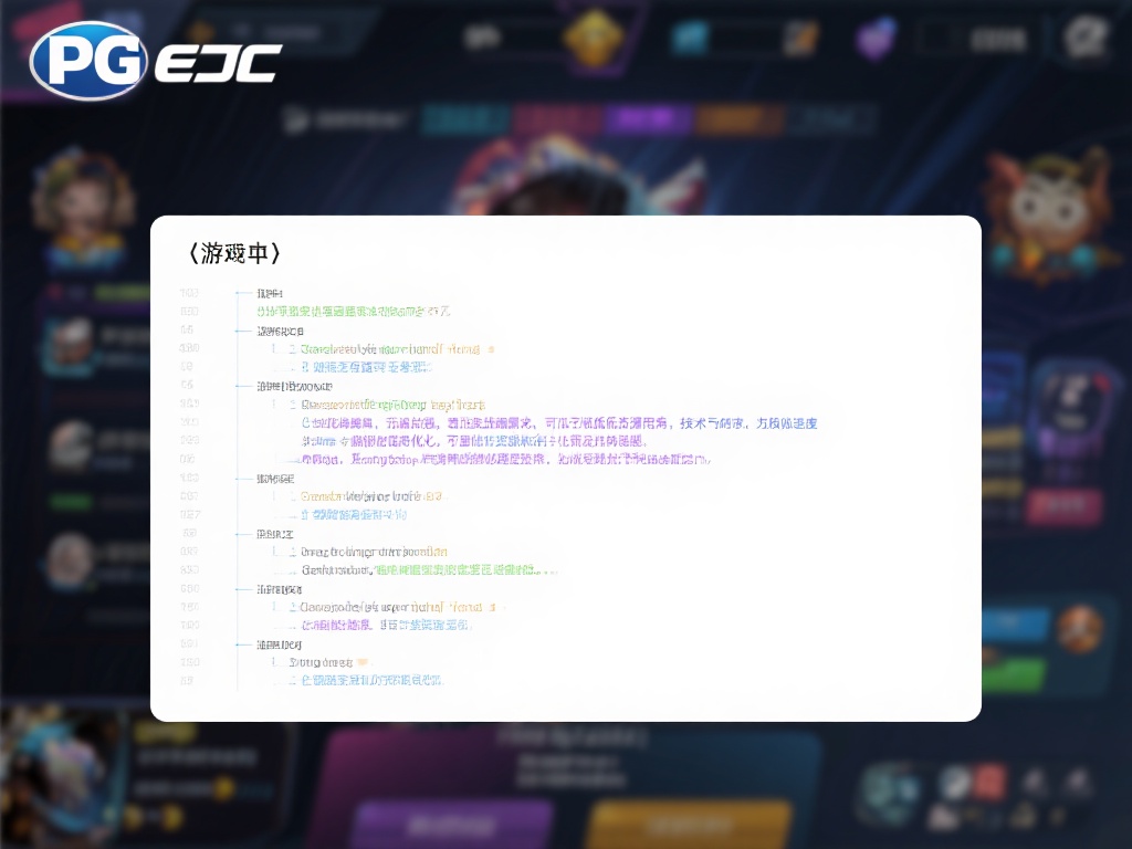 PG电子游戏脚本优化策略助力游戏性能提升 (PG电子游戏脚本优化策略助力提升游戏性能与体验）